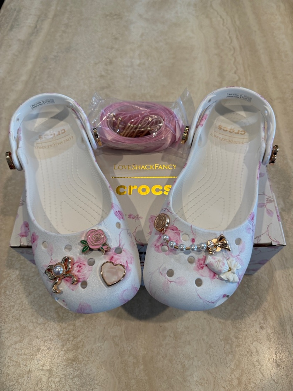 Love Shack Fancy X Crocs Classic Ballet Flat - Picture 5 of 16